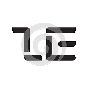 ze initial letter vector logo icon