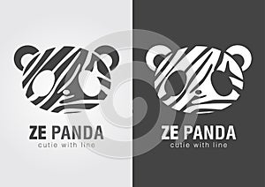 Ze Panda a perfect combination of Zebra and Panda.