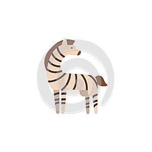 zebra, animal, zoo icon. Element of color African safari icon. Premium quality graphic design icon. Signs and symbols collection photo