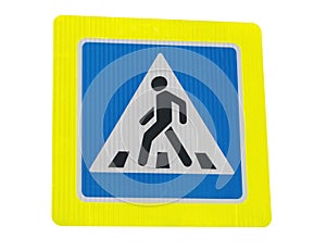 Zebra crossing sign