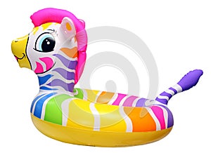 Zebra Inflatable Ring