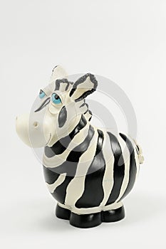 Zebra moneybox photo