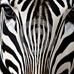 Zebra Print: A Captivating Image Of Striped Beauty