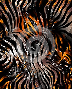 Zebra skin