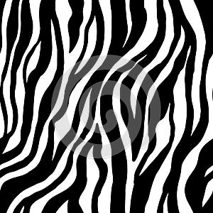 Zebra stripes seamless pattern for printing on fabric. Beautiful print for printing on phone cases, clothes, paper. Animal print