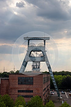 Zeche Zollverein, Zollverein coal mine industrial complex in Ruhr region in Essen, Germany