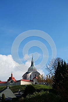 Zelena Hora near Zdar nad Sazavou