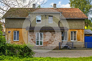 Zelenogradsk, an old administrative building in 3 Moskovsky lane