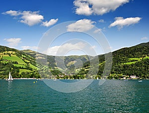 Zell am see in Austria photo