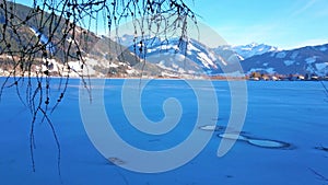 Zellersee lake, Zell am See, Austria