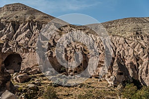 Zelve open air museum, Cappadocia, Turkey