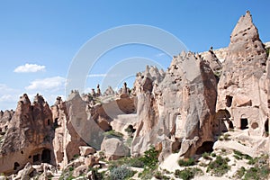 Zelve valley, Cappadocia, Central Anatolia, Turkey