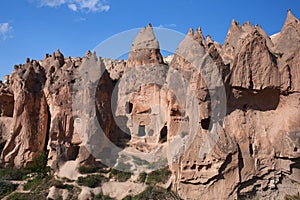 Zelve valley, Cappadocia, Central Anatolia, Turkey