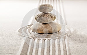 Zen balance for concentration and wellbeing
