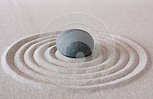 Zen circle photo