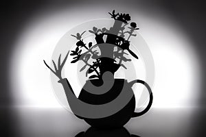 Zen Feng Shui - bonsai in a teapot