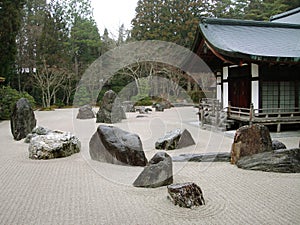 Zen Garden at Koya-san photo