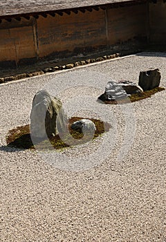 Zen garden in Kyoto