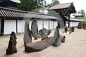 Zen garden in Kyoto