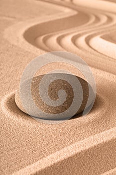 Zen garden meditation background