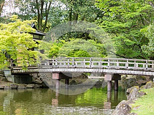 Zen Garden of Tenryu-ji, Heavenly Dragon Temple. In Japan