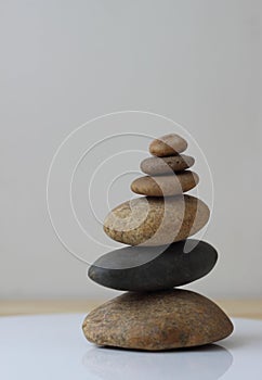 Zen harmony balance stones