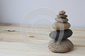 Zen harmony balance stones