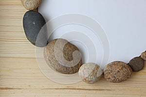 Zen harmony balance stones