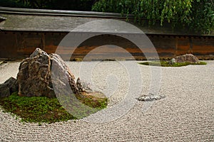 Zen japanese garden