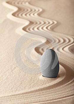 Zen meditation garden balance simplicity