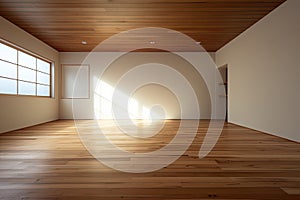 Zen minimalistic room embodies serenity, simplicity, and tranquility.