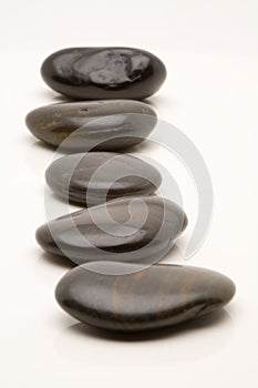 Zen pebble stones