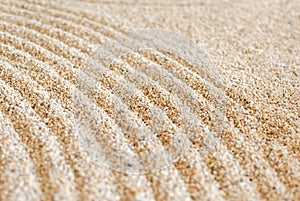 Zen sand pattern