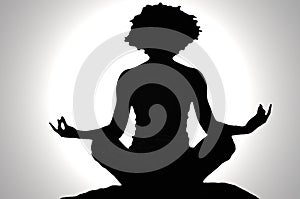 Zen silhouette