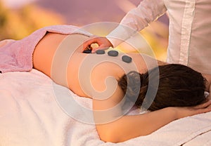 Zen stone massage