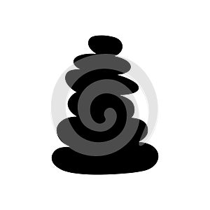 Zen stones EPS vector file