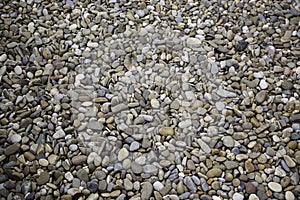 Zen stones piled up