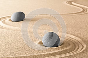 Zen stones purity harmony and balance photo