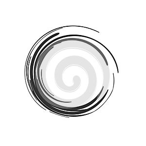 Zen Symbol Enso Vector Design