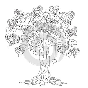Zen tree of love