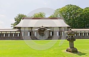 Zendo Hall of Zuiryuji Temple in Takaoka, Japan photo