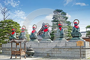 Zenkoji Six Jizo Statues