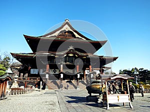 The Zenkoji Temple (é•·é‡Žå–„å…‰å¯º) in Nagano, JAPAN