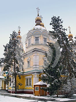 Zenkov Cathedral in Almaty