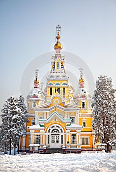 Zenkov Cathedral in Almaty