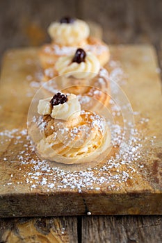 Zeppole pastry