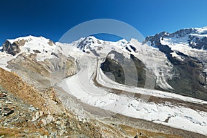 Zermatt, Gornergrat, Monte Rosa, Switzerland