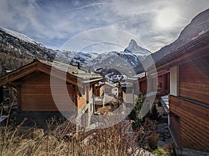 Zermatt, a small town in the Swiss Alps