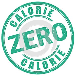 Zero calorie stamp