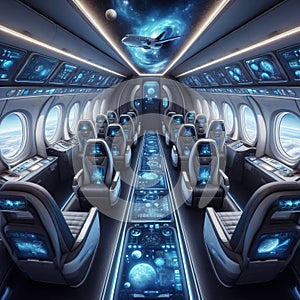 Zero Gravity Interior Utilizes magnetic fields to simulate a zer